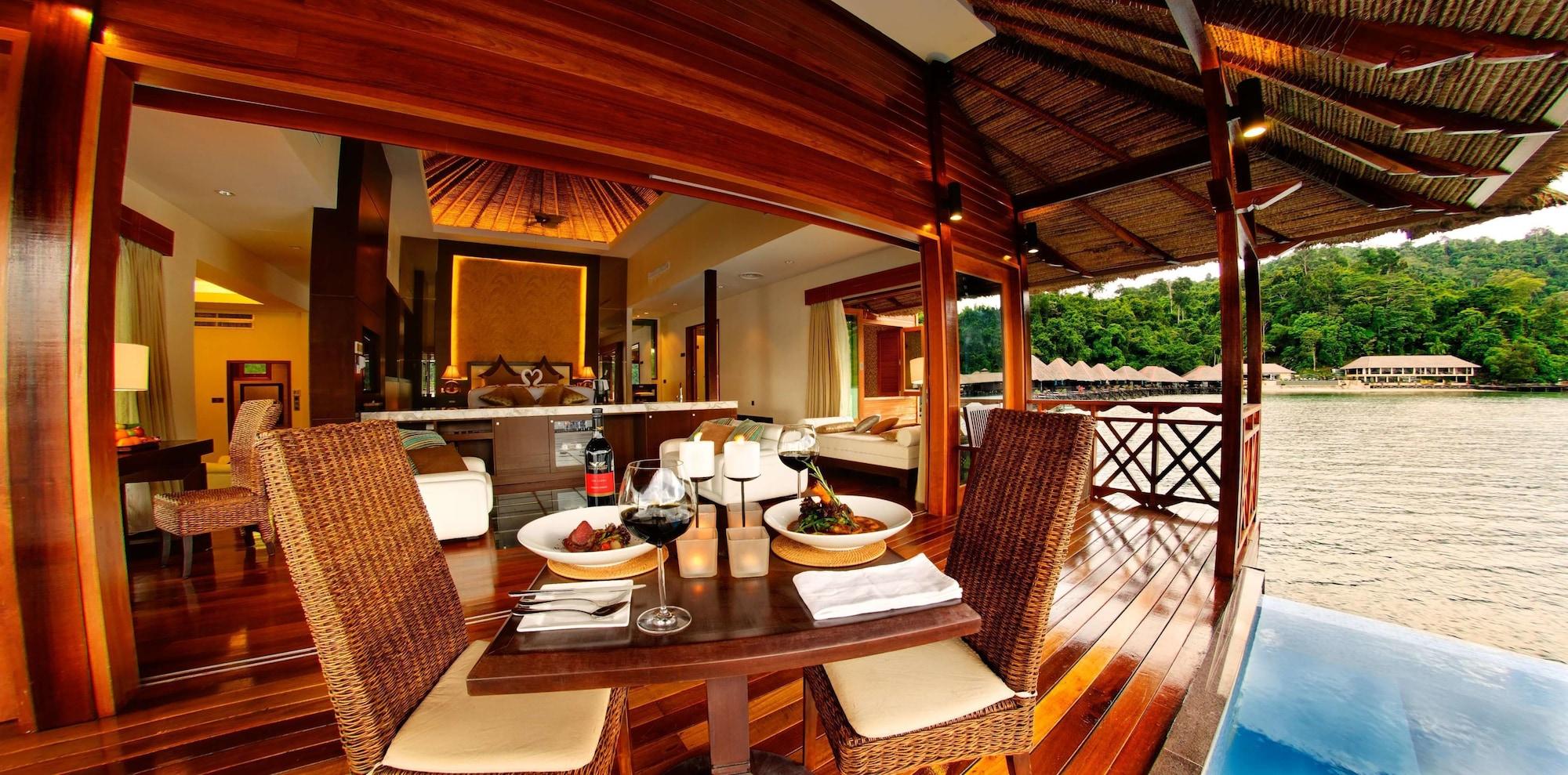 Gayana Marine Resort โกตาคินาบาลู ร้านอาหาร รูปภาพ
